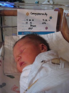Finn at birth